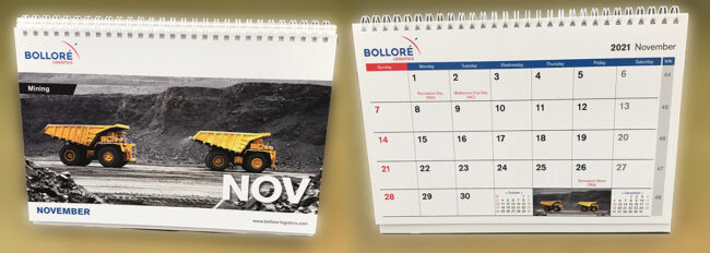 Bollore Calendar 2020